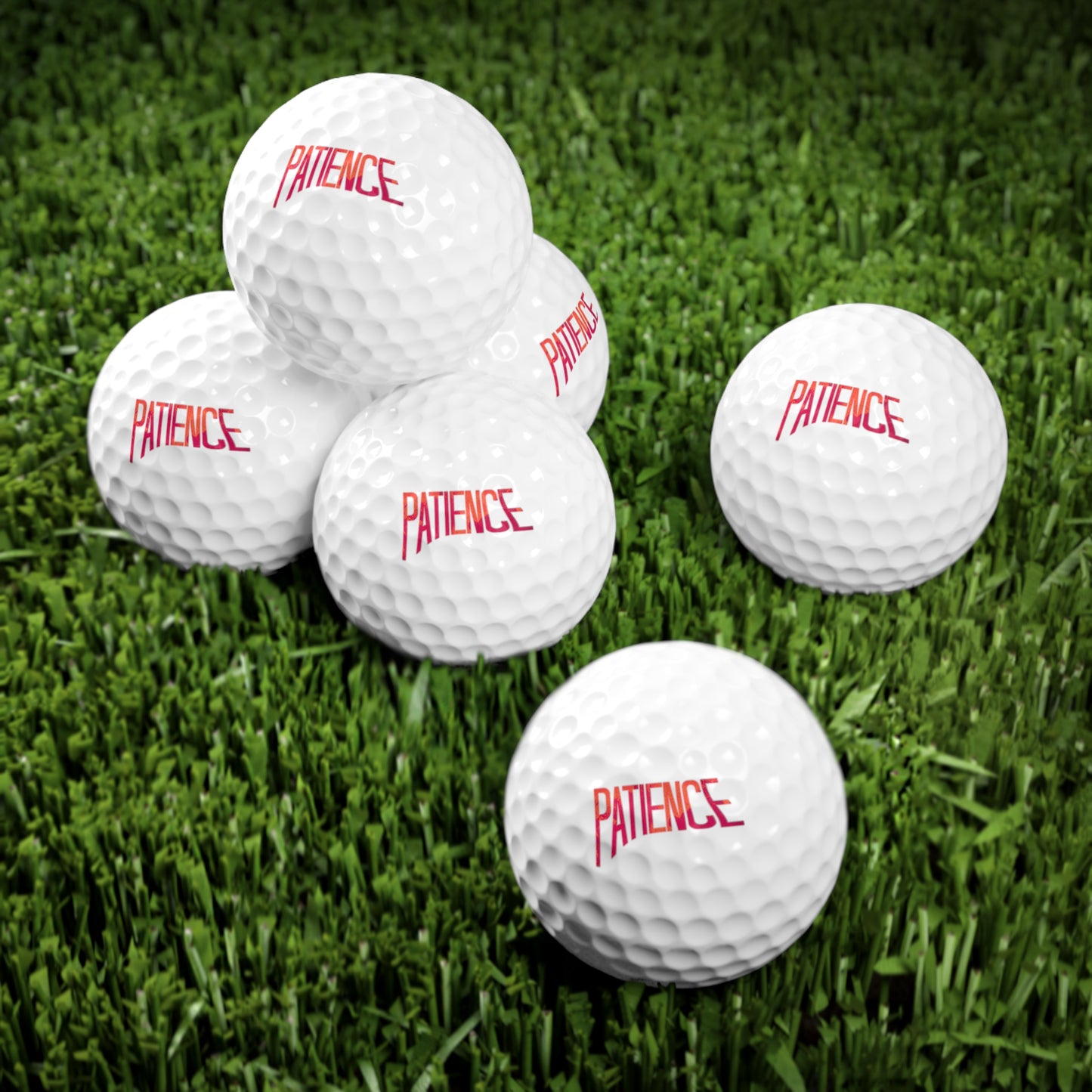 "Patience" Golf Balls