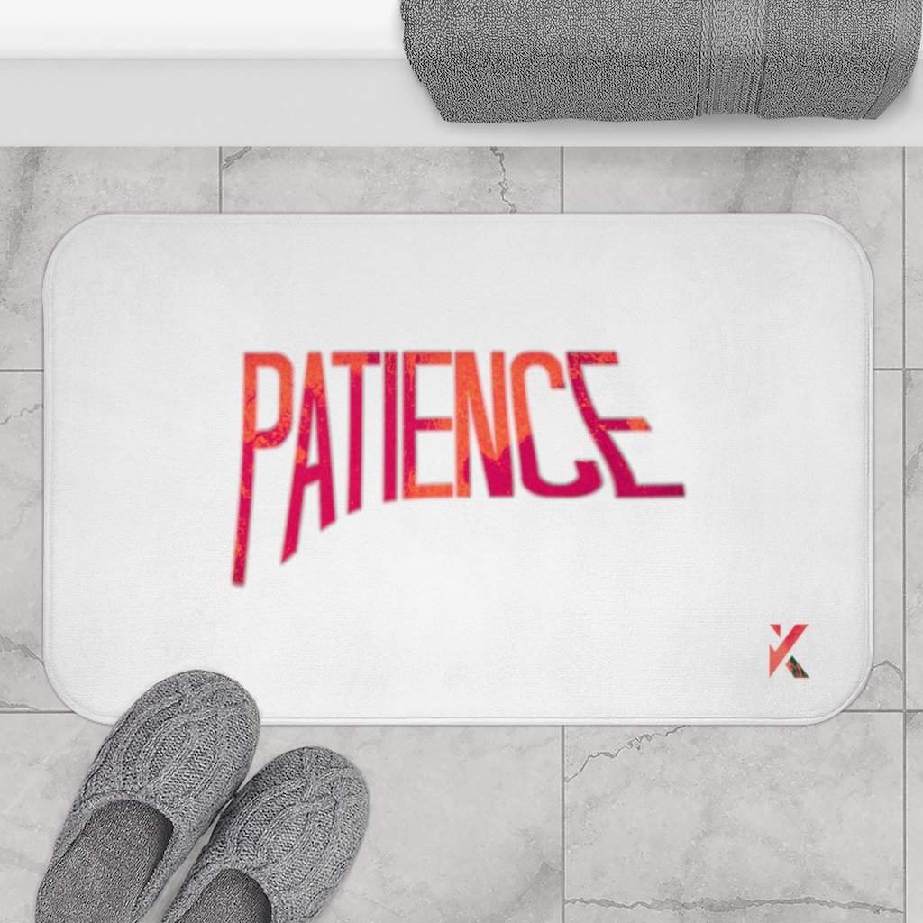 "Patience" Shower Mat-Printify-Bath,Bathroom,Home & Living,Indoor,Sublimation