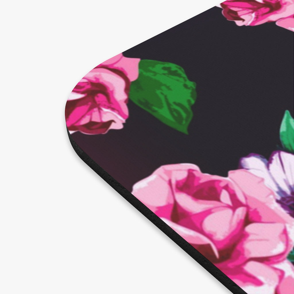 "Talk Nice" Floral Mouse Pad