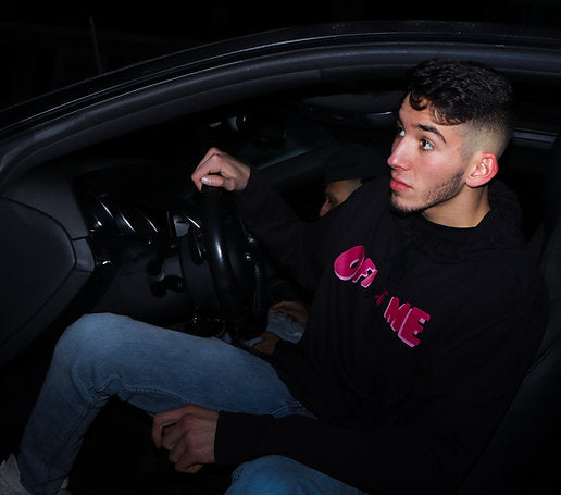 "Off Of Me" Black Hoodie