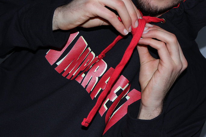 "Imperfect" - Black Hoodie