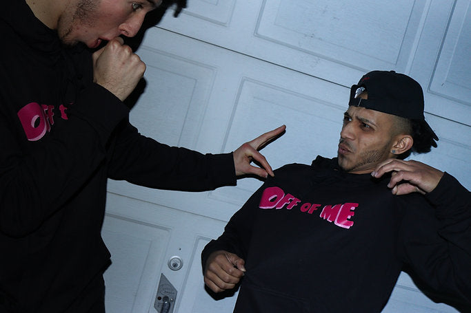 "Off Of Me" Black Hoodie