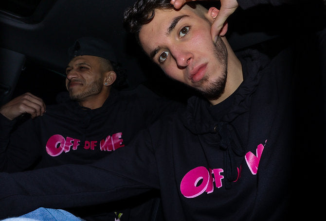 "Off Of Me" Black Hoodie