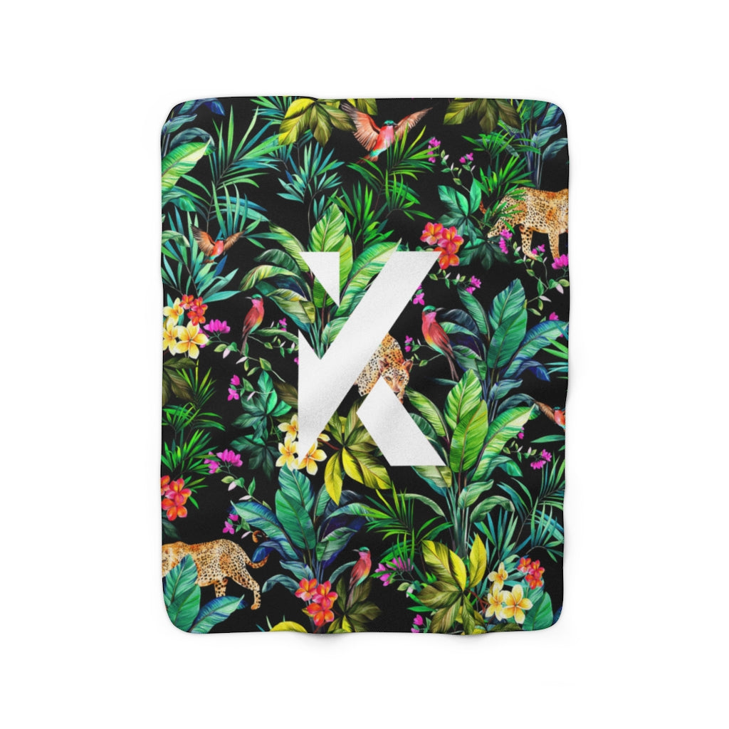 "K" Fleece Blanket