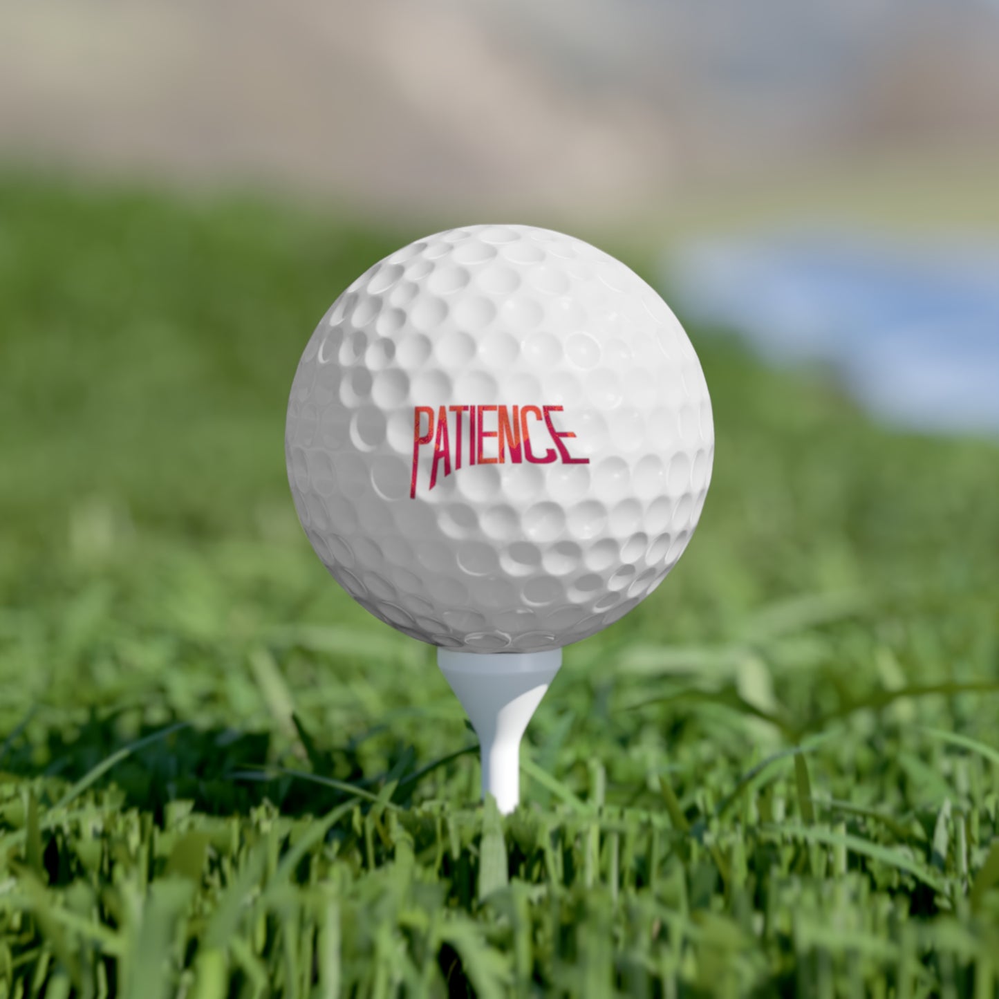 "Patience" Golf Balls