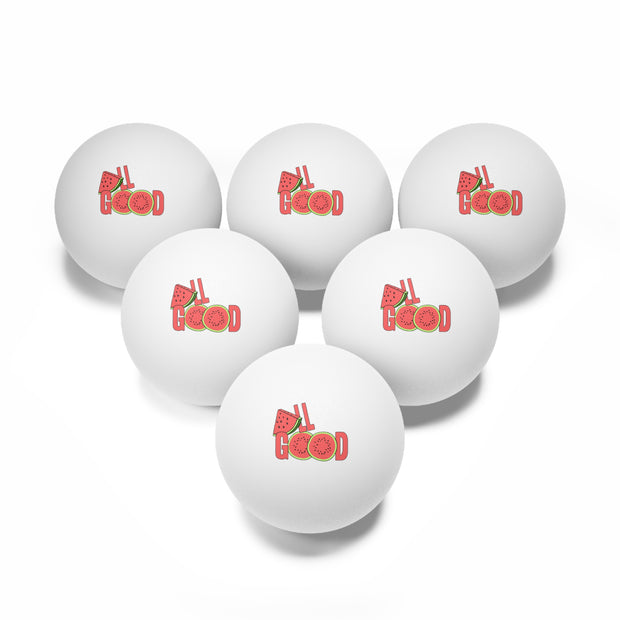 "All Good" Ping Pong Balls