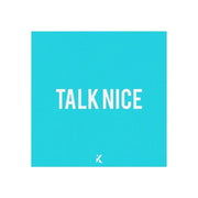 "Talk Nice" Magnet-Printify-Home & Living,Made in USA,Magnets,Magnets & Stickers
