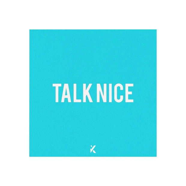 "Talk Nice" Magnet-Printify-Home & Living,Made in USA,Magnets,Magnets & Stickers