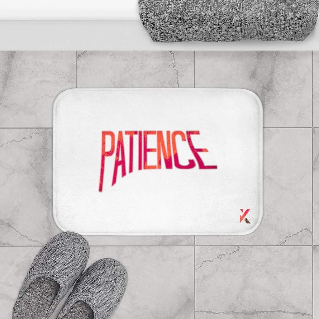 "Patience" Shower Mat-Printify-Bath,Bathroom,Home & Living,Indoor,Sublimation